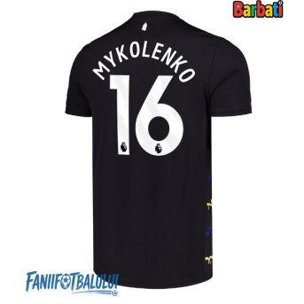 Everton Vitaliy Mykolenko #16 Tricou Fotbal Replică 2025-26 Barbati Treilea